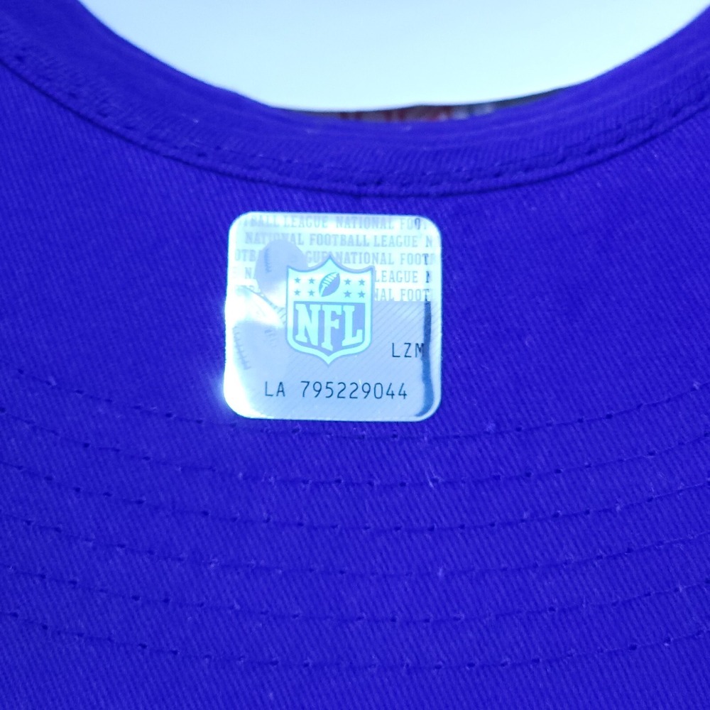 NFL Crown Royal Adjustable Adult Hat Purple Strapback - Picture 8 of 8